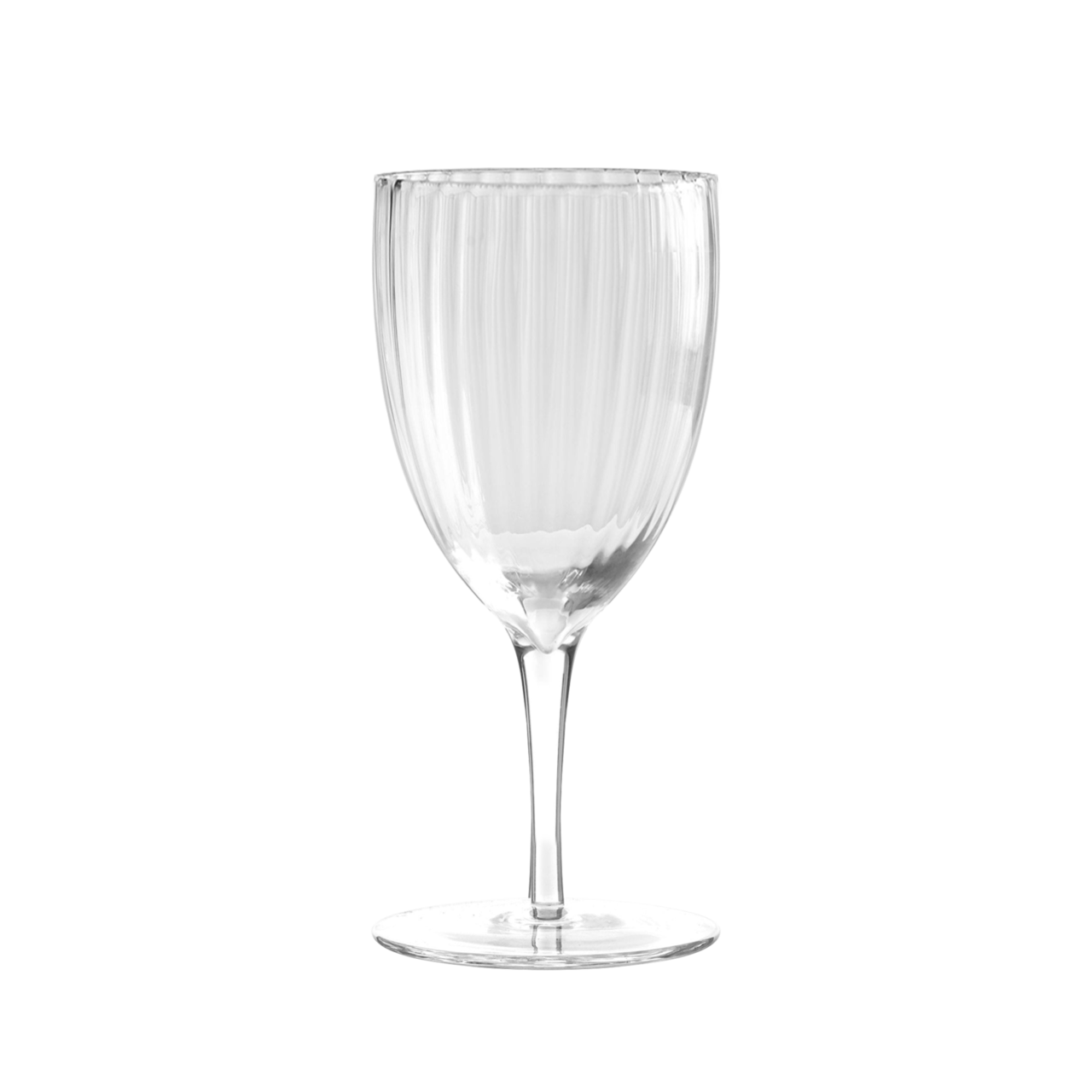 Clear Stripe Round Disposable Plastic Champagne Flutes 8 Ounce 48 Champagne Flutes
